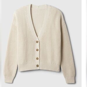New Gap Cotton Cardigan Sweater